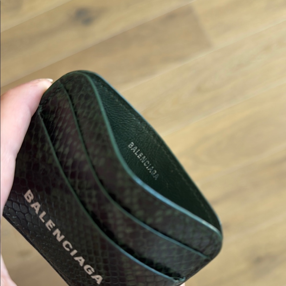 Balenciaga Green Card Holder - Picture 6 of 6